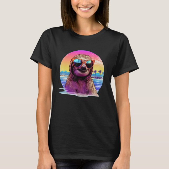 Sloth   Animal Men Women Kids 2 T-Shirt (Vorderseite)