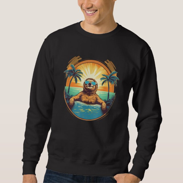 Sloth   Animal Men Women Kids 6 Sweatshirt (Vorderseite)