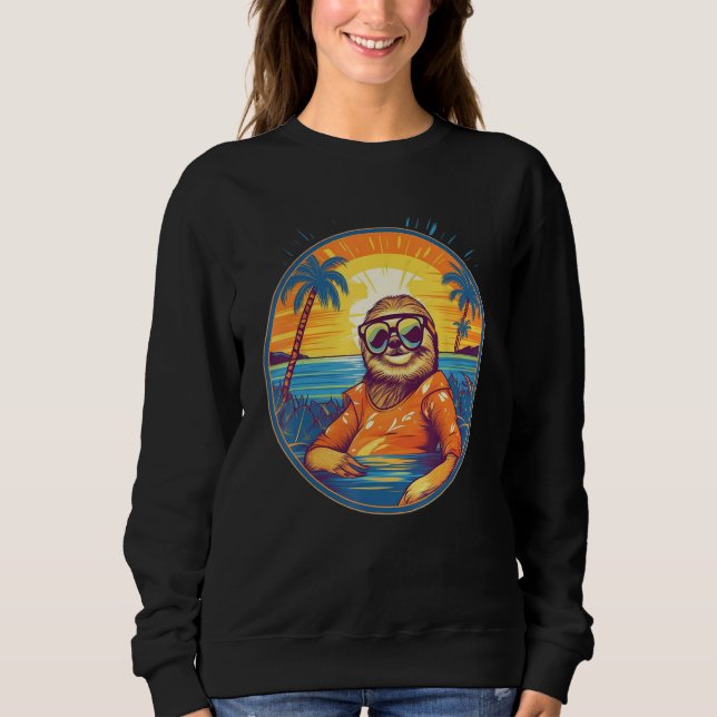 Sloth   Animal Men Women Kids 9 Sweatshirt (Vorderseite)