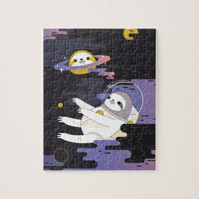 Sloth Astronaut Puzzle (Vertikal)