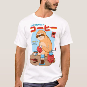 Sloth Barista T-Shirt