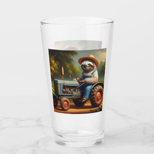 Sloth Bauer Glas (Vorderseite)