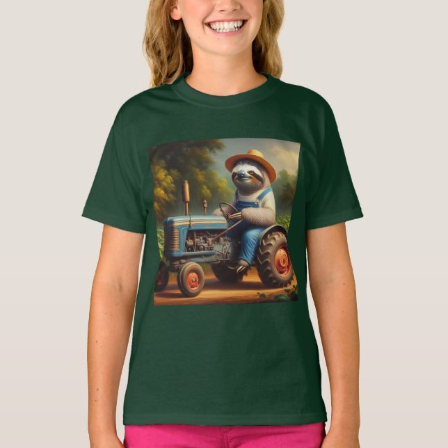 Sloth Bauer T-Shirt (Vorderseite)