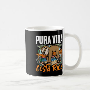 Sloth Beach Vacation Tropical Sloths Pura Vida Cos Kaffeetasse