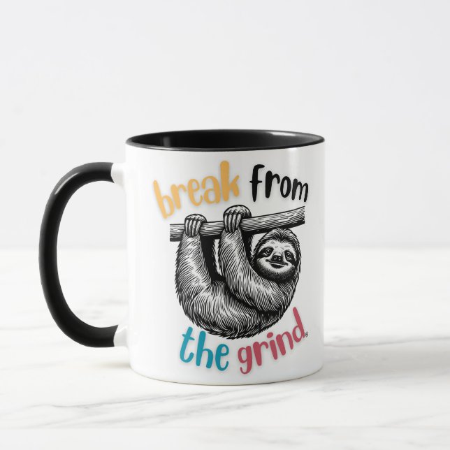 Sloth BFTG Coffee Tasse (Links)