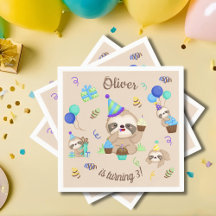 Sloth Birthday Party
