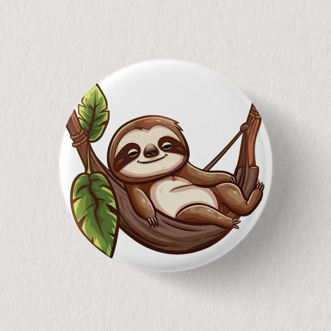 Sloth Button (Vorderseite)