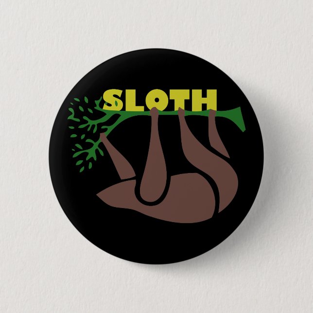 Sloth Button (Vorderseite)
