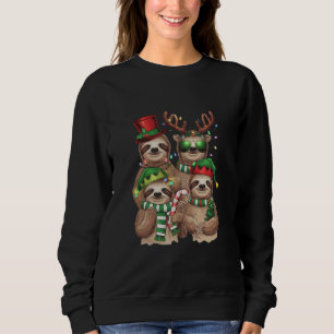 Sloth Christmas Merry Slothmas Sloth Lover Geschen Sweatshirt