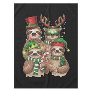 Sloth Christmas Merry Slothmas Sloth Lover Geschen Tischdecke