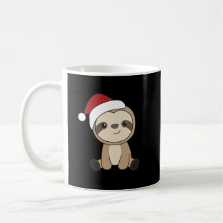 Sloth Christmas Snow Winter Animals Sloths Coffee Kaffeetasse