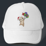 Sloth Christmas Snow Winter Animals Slots Truckerkappe<br><div class="desc">The sloth for Christmas with Xmas Ballons. Funny animals with ohrts and snow for the holidays. Also funny for Christmas in July. Sloths are cute animals and perfect for Christmas.</div>