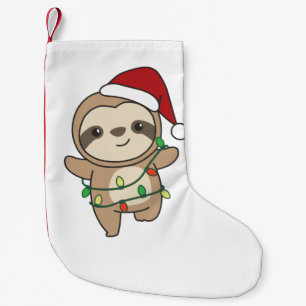 Sloth Christmas Winter Animals Sloths Kleiner Weihnachtsstrumpf