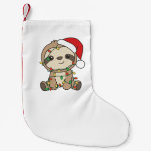 Sloth Christmas Winter Animals Sloths Kleiner Weihnachtsstrumpf