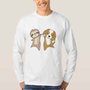 Sloth Cocker Spaniel Hund Animal Lovers Sloths T-Shirt