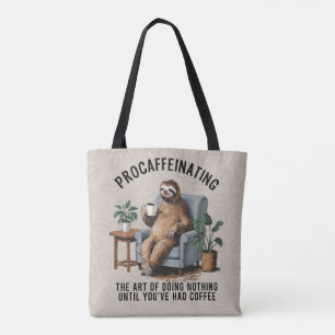 Sloth Coffee Tasche