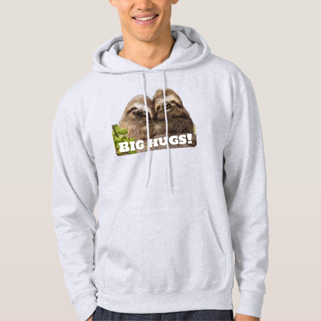 Sloth Couple Hoodie (Vorderseite)
