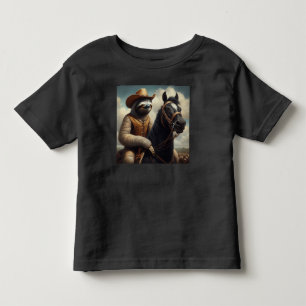 Sloth Cowboy Kleinkind T-shirt