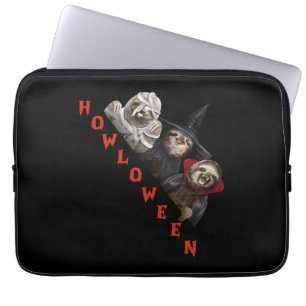 Sloth Custom Happy Halloween Shirt Sloth Graphic Laptopschutzhülle