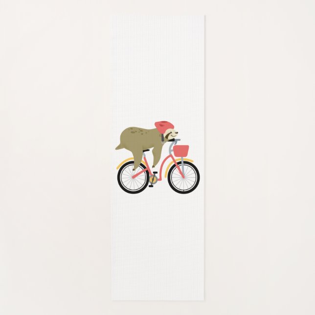 Sloth Cycling Team Yogamatte (Vorderseite)