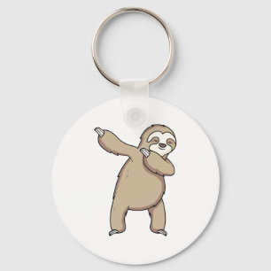 Sloth Dab Schlüsselanhänger