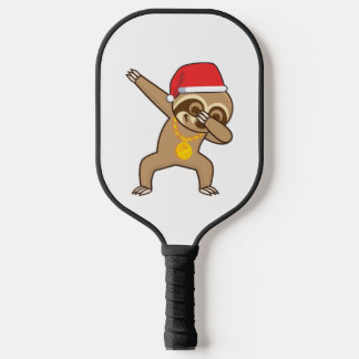 Sloth Dab Sticker Pickleball Schläger