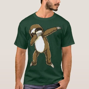Sloth Dabbing Funny Animal Dab Dance Geschenke T-Shirt
