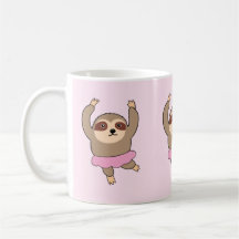 Sloth Dog Ballett-Tasse