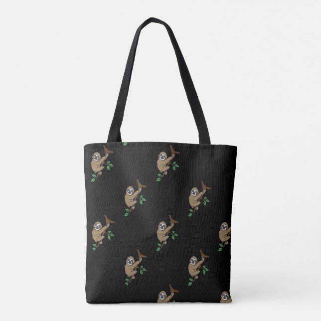 Sloth-Druck-Taschen-Tasche (Rückseite)