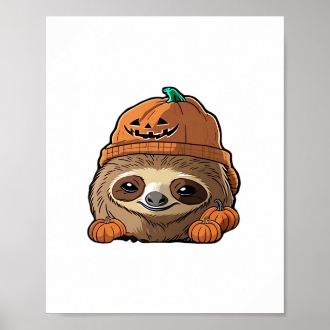Sloth espuki sison halloween Classic T - Shirt Poster (Vorne)