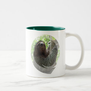 Sloth-Foto-Entwurfs-Keramik-Kaffee-Tasse Zweifarbige Tasse