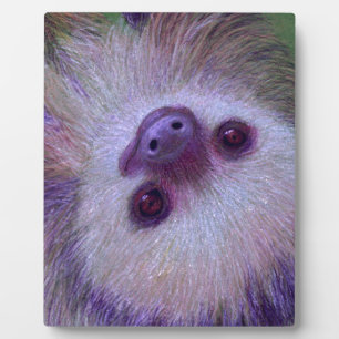 Sloth Fotoplatte