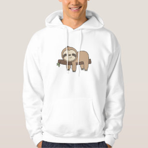 Sloth Funny Relaxed Niedlicher Tiere für Kinder Hoodie