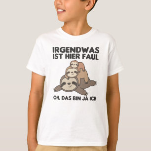 Sloth Funny Sprichwort Relaxter Sloth T-Shirt