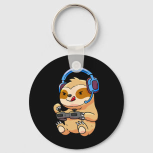 Sloth Gaming Sloths Video Game-Geschenk Schlüsselanhänger