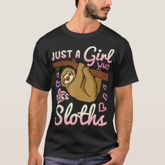 Sloth Girl TShirt