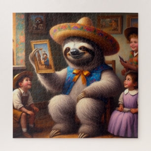 Sloth Grandpa Puzzle