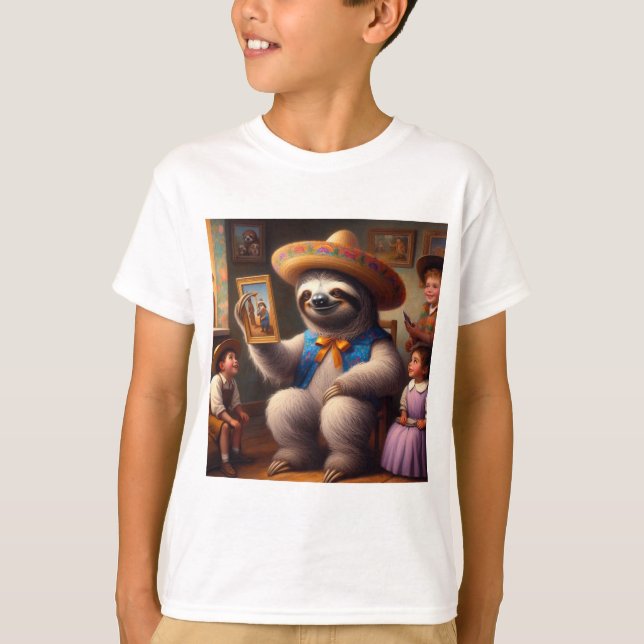 Sloth Grandpa T-Shirt (Vorderseite)