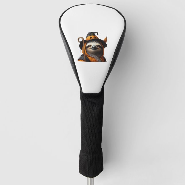 Sloth Halloween Classic T - Shirt Golf Headcover (Vorderseite)