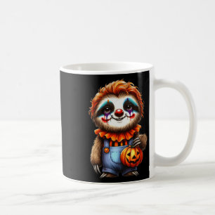 Sloth Halloween Clown Outfit Niedlich Kawaii Sloth Kaffeetasse