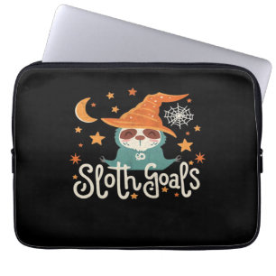 Sloth Halloween Goals Classic T - Shirt Laptopschutzhülle