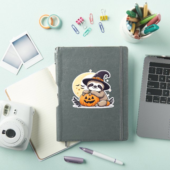 Sloth Halloween Motif Cute Classic T-Shirt Aufkleber (iPad Hülle)