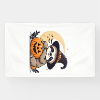 Sloth Halloween Motif Cute Classic T-Shirt Banner