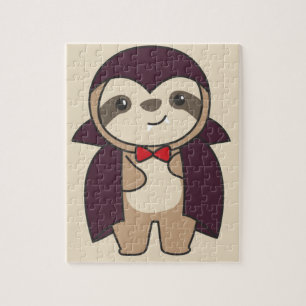 Sloth Halloween Niedlich Devil Vampire Kostume Jig Puzzle