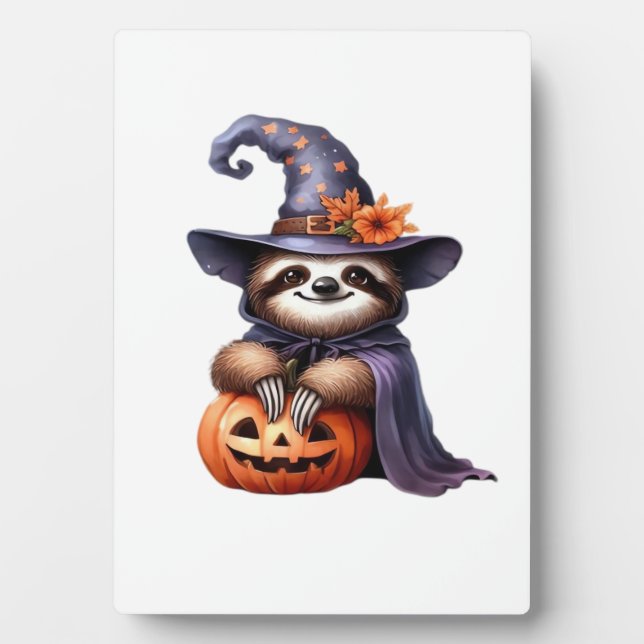 Sloth Halloween Outfit Classic T - Shirt Fotoplatte (Vorderseite)