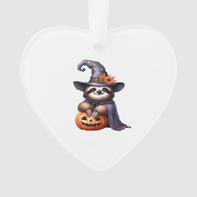 Sloth Halloween Outfit Classic T - Shirt Ornament (Vorderseite)