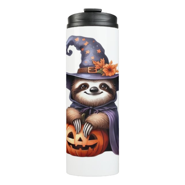 Sloth Halloween Outfit Classic T-Shirt Thermosbecher (Vorderseite)