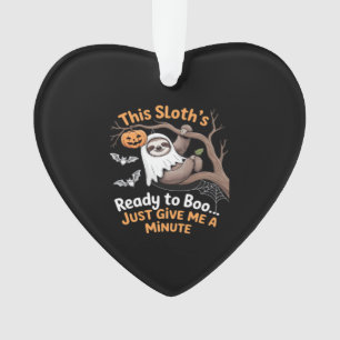Sloth Halloween Sloths Niedlich Bat Vampire Essent Ornament