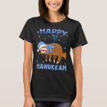 Sloth Hanukkah Chanukah Jewish Pajama T-Shirt<br><div class="desc">Sloth Hanukkah Chanukah Jewish Pajama</div>