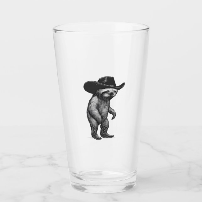 Sloth Howdy Sloth Glas (Vorderseite)